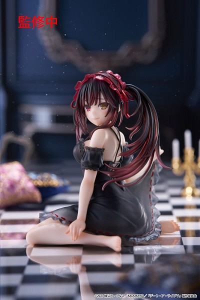 Date A Live V - Kurumi Tokisaki Figur / Desktop Cute Figure Nightwear Ver.: Taito-Copy