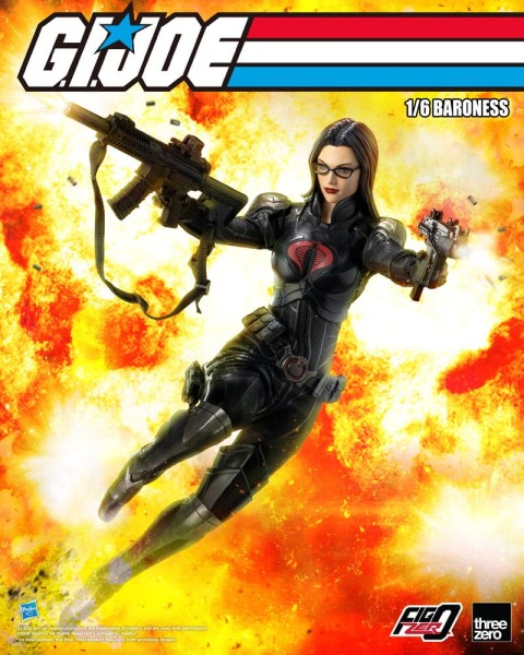 G.I. Joe - Baroness Actionfigur / FigZero: ThreeZero