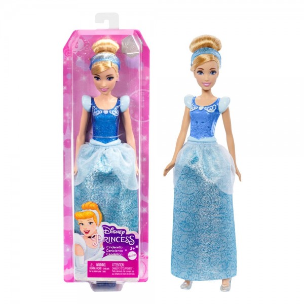 Disney Prinzessin Cinderella - Cinderella Puppe: Mattel