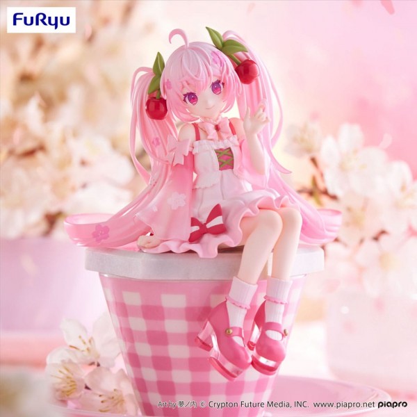 Vocaloid - Sakura Miku Figur / Noodle Stopper: Furyu