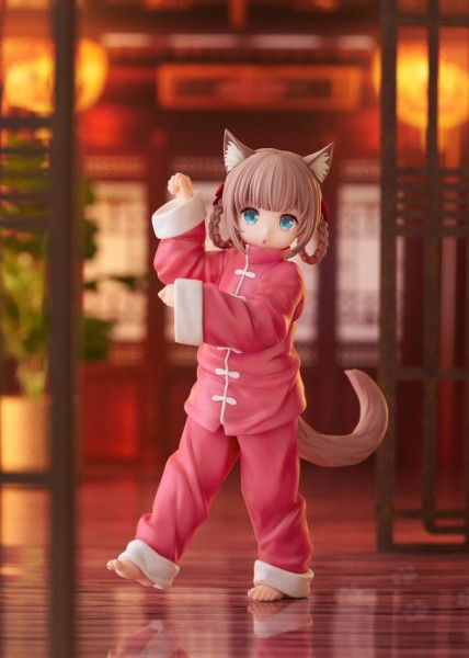 My Cat Is a Kawaii Girl - Kinako Statue / Palette Dress-Up Collection - Nyang fu Version: Golden Hea