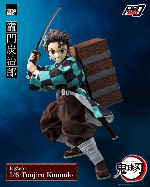 Demon Slayer: Kimetsu no Yaiba - Tanjiro Kamado Actionfigur / FigZero: ThreeZero