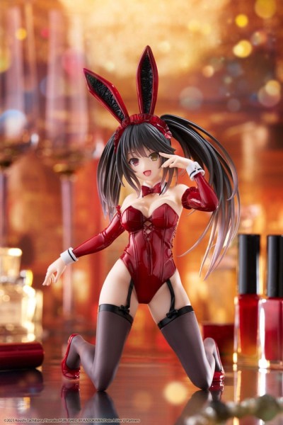 Date A Live V - Kurumi Tokisaki Figur / Desktop Cute Figure Bunny Ver.: Taito