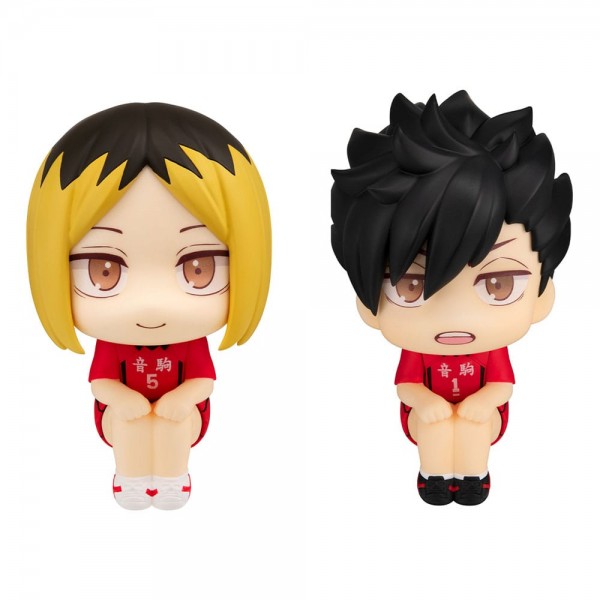 Haikyu!! - Kenma Kozume & Tetsuro Kuroo Statue / Uniform Ver. Look Up (with gift): MegaHouse