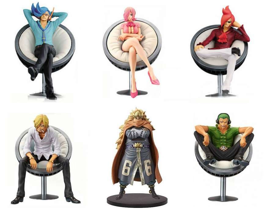 One Piece - Vinsmoke Family Figuren-Set... | Allblue World: Anime ...