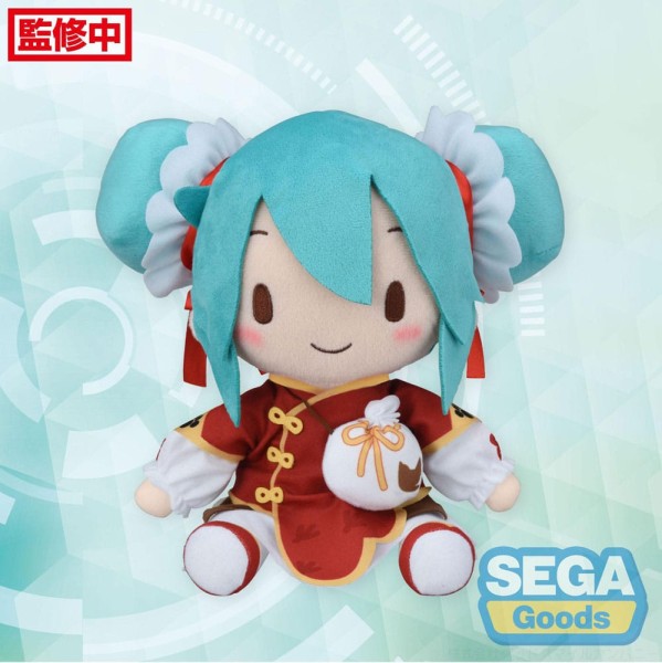 Character Vocal Series 01: - Hatsune Miku Plüschfigur / Fuwa Petit - Going Out Series Chinatown Ver.