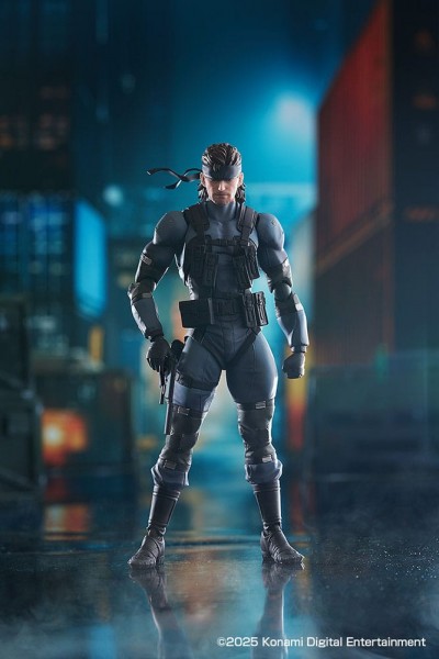 Metal Gear Solid 2: Sons of Liberty - Solid Snake Actionfigur / Figma - MGS2 Ver. Updated Edition: M