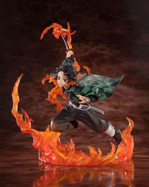 Demon Slayer: Kimetsu no Yaiba - Kamado Tanjiro Statue / S.H.Figuarts (Kyojuro Rengoku's Sword Guard