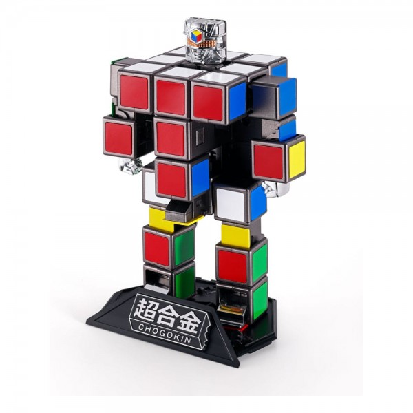 Rubik´s Cube Soul of Chogokin Diecast - Rubik´s Cube Robo Actionfigur: Bandai Tamashii Nations