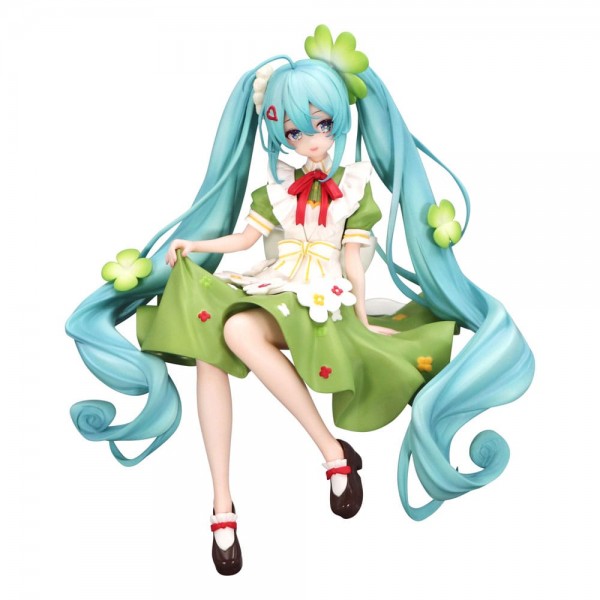 Hatsune Miku - Hatsune Miku Statue / Noodle Stopper - Flower Fairy Clover: Furyu