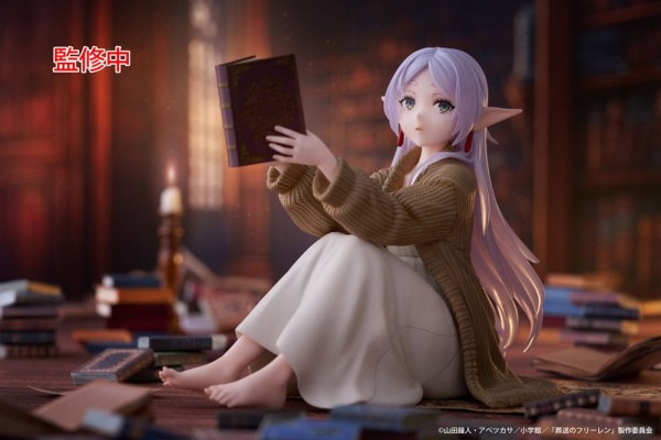 Frieren: Beyond Journey's End - Frieren Statue / Desktop Cute Figure Roomwear Ver.: Taito Prize