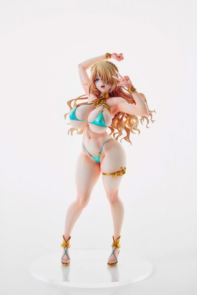 Original Character - 8th Villager Cecil Ritual Statue / Elf Village Series - Bathing Suit Ver.:Verte