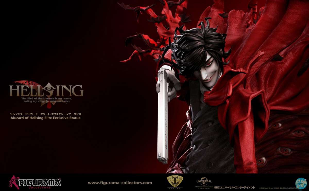 Hellsing: Ultimate - Alucard Statue... | Anime Figure Shop - order here  online now - Allblue World