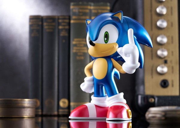 Sonic The Hedgehog - Vinyl-Figur Sonic / Sofbi - Metallic Version: Bellfine