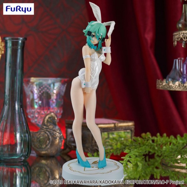 Sword Art Online - Sinon Statue / BiCute Bunnies - White Pearl Ver.: Furyu