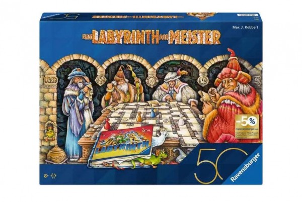 Labyrinth der Meister - Brettspiel Deutsche Edition: Ravensburger