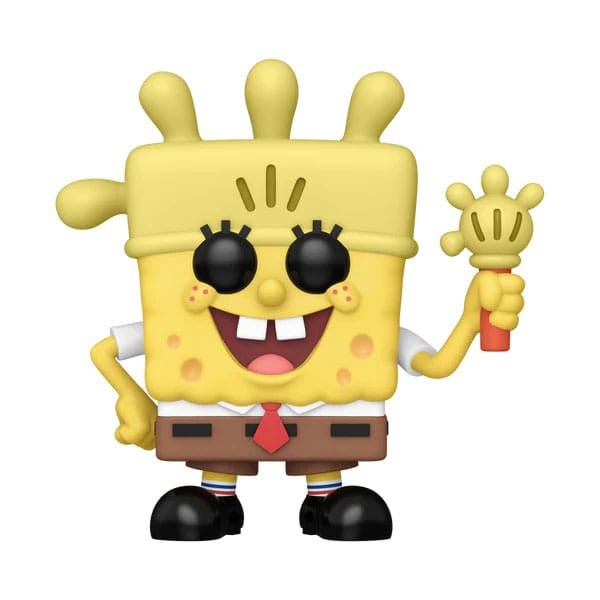 SpongeBob Schwammkopf - SB w/ Glove Light Figur / Vinyl 25th Anniversary POP!: Funko