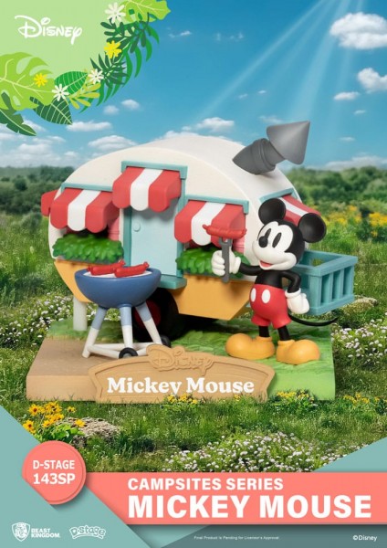 Disney - Diorama Mickey Mouse / D-Stage Campsite Series - Special Edition: Beast Kingdom Toys