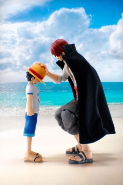 One Piece - Shanks & Monkey D. Luffy Actionfigur / S.H.Figuarts - Childhood Ver.: Tamashii Nations