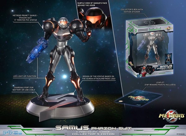 Metroid Prime - Samus Phazon Suit Statue / Collector´s Edition: First 4 Figures