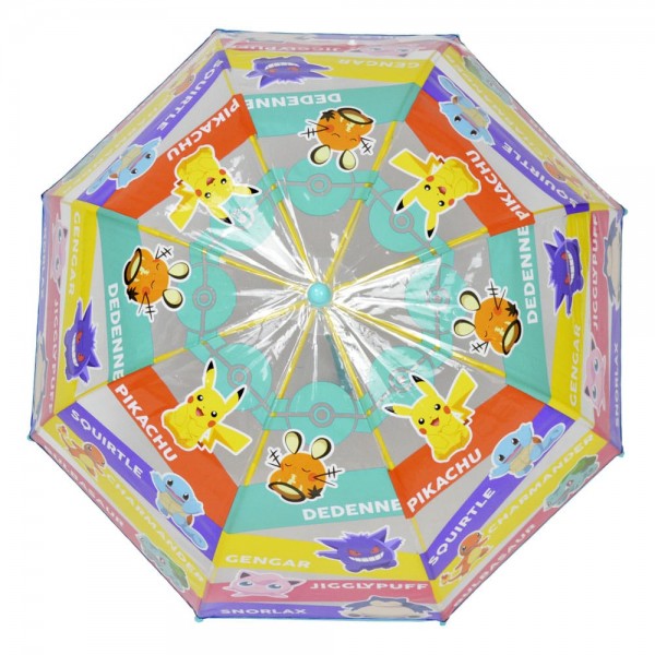 Pokemon - Kinder-Regenschirm Bubble Manual Transparent: CyP Brands