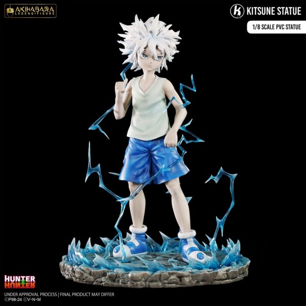 Hunter × Hunter - Killua (God Speed Mode) Statue / AKIHABARA LEGEND FIGURE: Kitsune