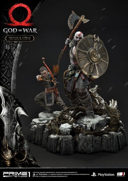 God of War - Kratos & Atreus Statue / Deluxe Version: Prime 1 Studio