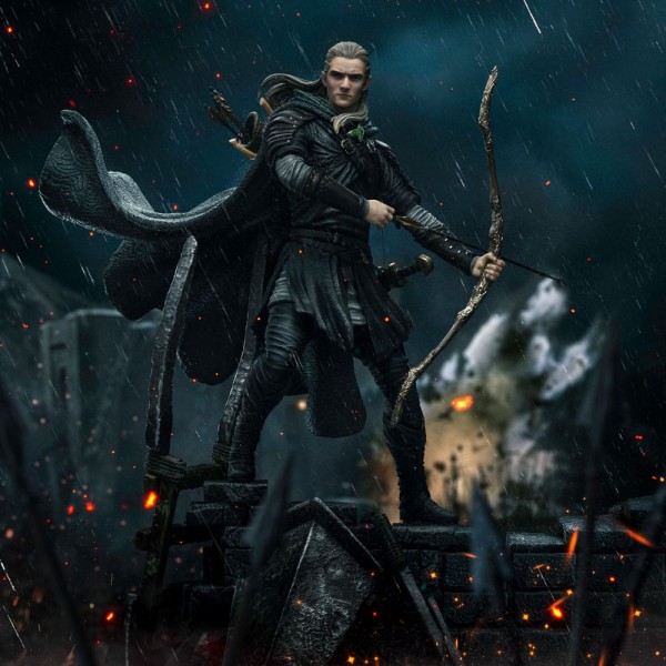 Herr der Ringe - Legolas Unleashed Statue / Art Scale: Iron Studios