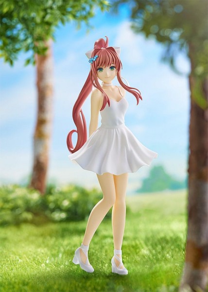 Doki Doki Literature Club! - Monika Statue / Pop Up Parade - White Dress : Good Smile Company