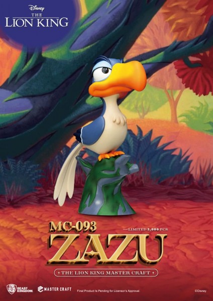 Disney Master Craft - Zazu Statuen / 2er-Pack Der König der Löwen: Beast Kingdom Toys