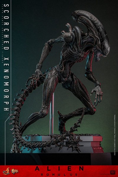 Alien: Romulus - Scorched Xenomorph Premium Actionfigur: Hot Toys