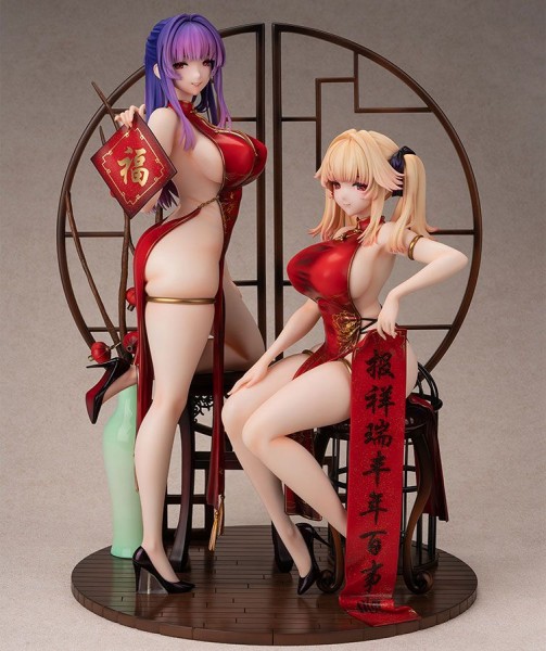 Moehime Union - Yuri & Stella Statue / Bountiful Year Version [BESCHÄDIGTE VERP.]: BINDing