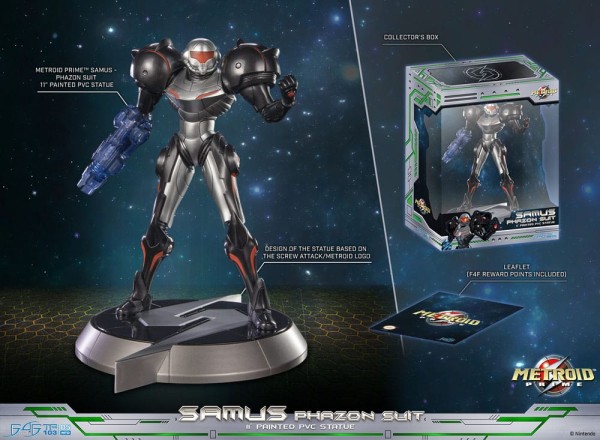 Metroid Prime - Samus Phazon Suit Statue / Standard Edition: First 4 Figures