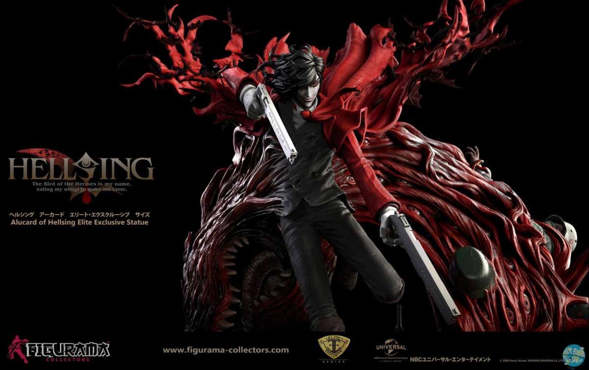 Hellsing: Ultimate - Alucard Statue... | Anime Figure Shop - order here  online now - Allblue World