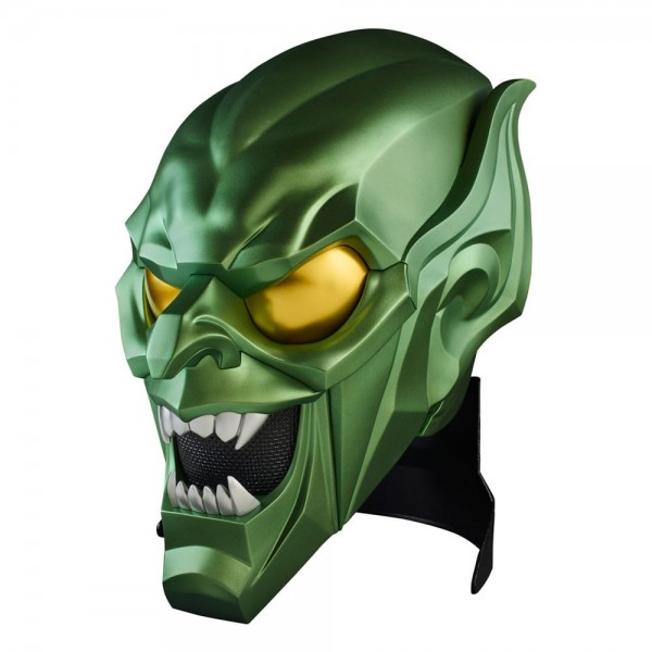 Spider-Man: No Way Home - Green Goblin Premium Helm / Marvel Legends Roleplay-Replik: Hasbro