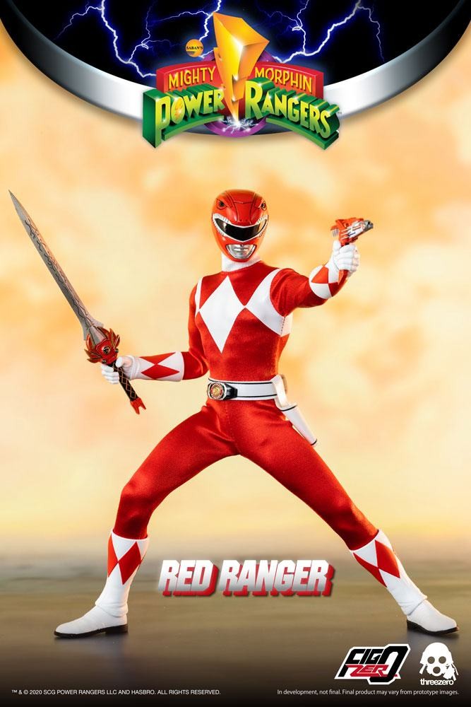 Red Ranger Mighty Morphin Power Rangers Basketball Jersey - Anime Ape