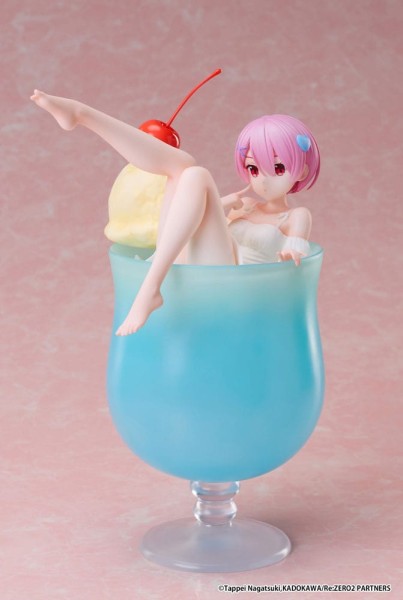 Re:ZERO Starting Life in Another World - Ram Statue / Cream Soda Ver.: Elcoco