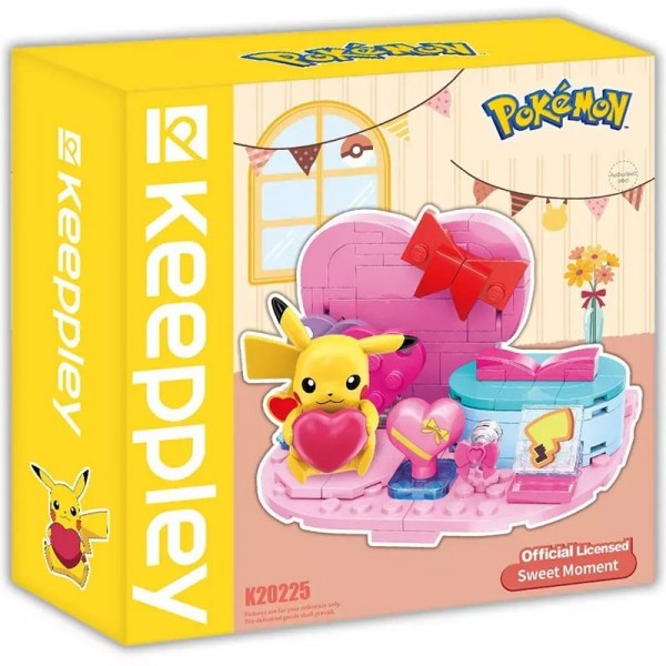 Pokémon - PIKACHU SWEET MOMENT Set: KEEPPLEY BLOCK