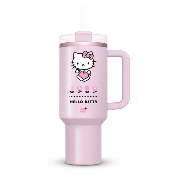 Hello Kitty - Edelstahl-Trinkbecher: Pyramide International