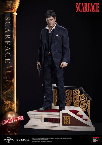 Scarface Superb Scale - Tony Montana Statue: Blitzway