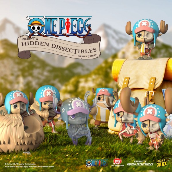 One Piece - Freeny's Hidden Dissectibles / Series 3 Chopper - Vinyl Figure Blind Box Display: Mighty