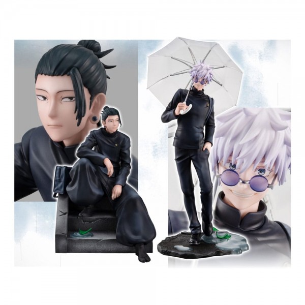 Jujutsu Kaisen - Suguru Geto & Satoru Gojo Statue / Kosen Ver. (with gift): MegaHouse