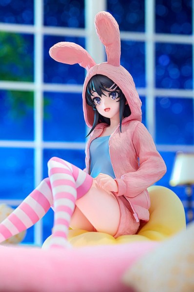 Rascal Does Not Dream of - Mai Sakurajima Statue / Hoodie Look Rabbit Ears - Popular Edition: Kadok