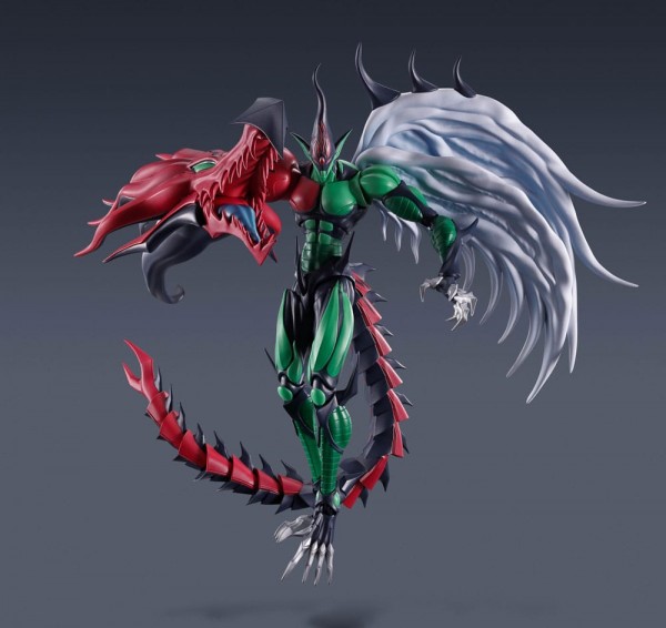 Yu-Gi-Oh! GX - Elemental Hero Flame Wingman Actionfigur / S.H. Figuarts -MonsterArts: Tamashii Nati