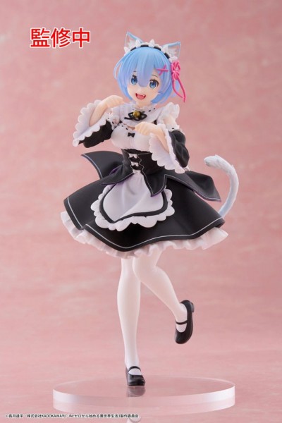 Re:Zero Starting Life in Another World - Rem Figur / Cat Maid Version - Coreful : Taito