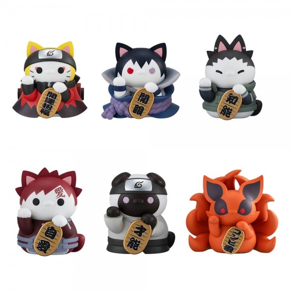 Naruto Shippuden Mega Cat Project Nyaruto! - Sammelfiguren Fortune Cats / Naruto Uzumaki & Friends V