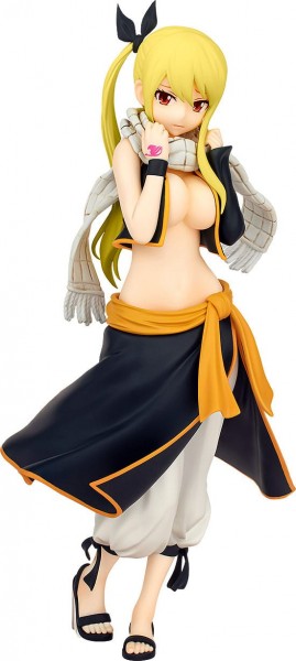 Fairy Tail - Lucy Heartfilia Statue / Pop Up Parade L - Natsu Costume Version: Good Smile Co.