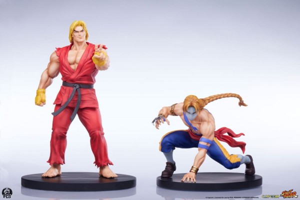 Street FightStreet Fighter Street Jamer - Ken & Vega Set Statue: Premium Collectibles Studio