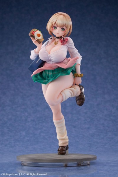 Original Character - Absent-minded JK Hina Aiuchi Statue / Another Color Version: Hobby Sakura