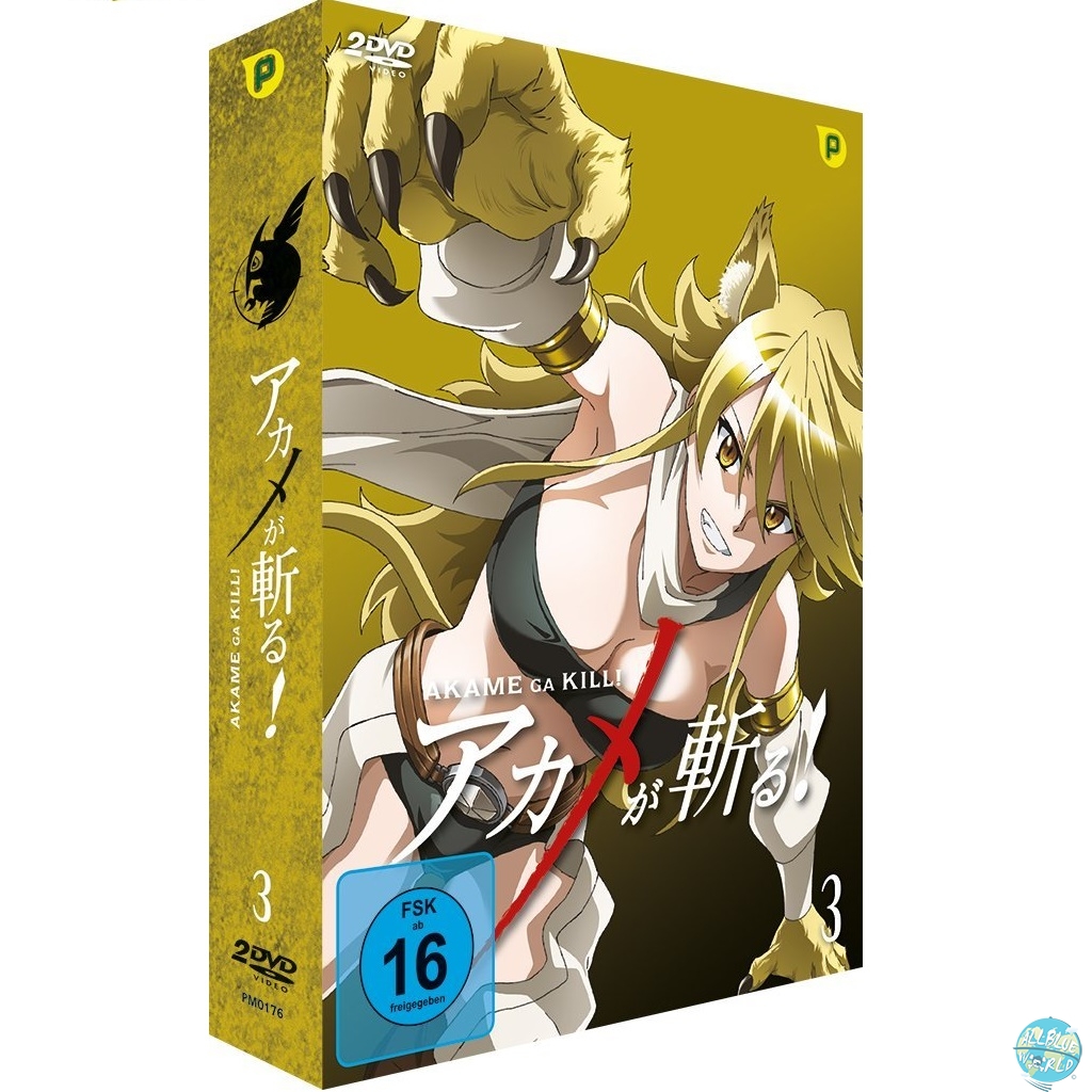 Akame ga KILL – Box 3 Ep. 13-18... | Anime Figure Shop - order here online  now - Allblue World